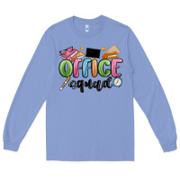 Colony Blue office squad Long Sleeve Tee - MaliasSmallBusiness