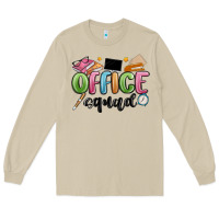 Mushroom office squad Long Sleeve Tee - MaliasSmallBusiness