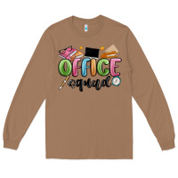 Toasted Coconut office squad Long Sleeve Tee - MaliasSmallBusiness