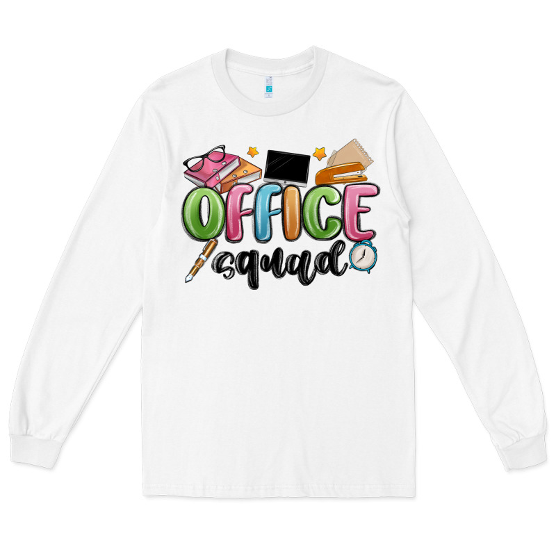 Office Squad Long Sleeve Tee by MaliasSmallBusiness | Teevron