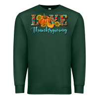 Sports Green Love Thanksgiving Premium Sweatshirt - texasbilliewilder