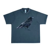 Midnight Navy American Crow Urban Heavy Tee - LillyAllenDesigns