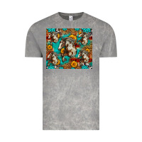 Cloud Rock mustang horse western Vintage Tee - LillyAllenDesigns