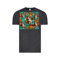 Vintage Black mustang horse western Vintage Tee - LillyAllenDesigns