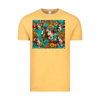 Vintage Mustard mustang horse western Vintage Tee - LillyAllenDesigns