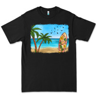 Black beach background Premium Tee - HRA Design Shop
