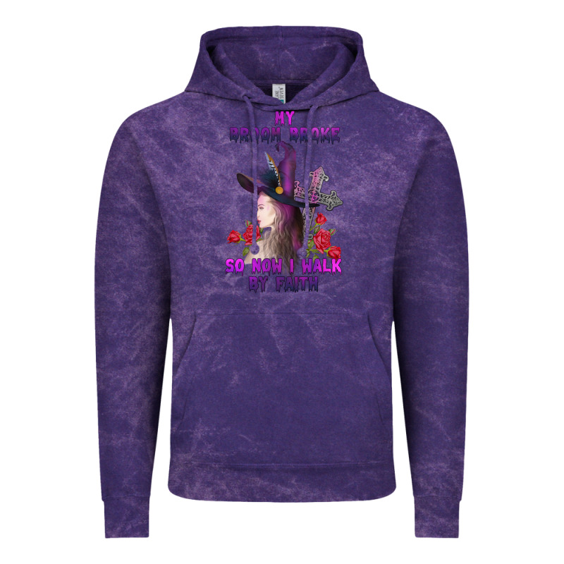 My Broom Broke Vintage Hoodie by AdoDesignShop | Teevron