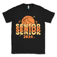 Black basketball senior 2024 Classic Tee - MaliasSmallBusiness