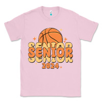 Bubblegum Pink basketball senior 2024 Classic Tee - MaliasSmallBusiness