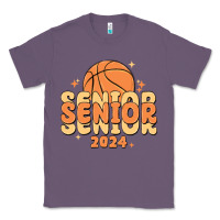 Lavender basketball senior 2024 Classic Tee - MaliasSmallBusiness