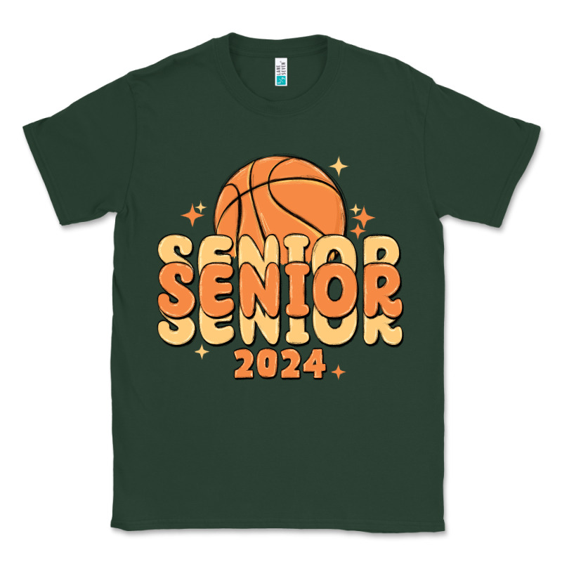 Basketball Senior 2024 Classic Tee by MaliasSmallBusiness | Teevron