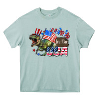 Arona Rawrrr in the USA 4th of july Heavy Core Tee - CowGirlArtShop
