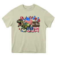 Mossy Rawrrr in the USA 4th of july Heavy Core Tee - CowGirlArtShop