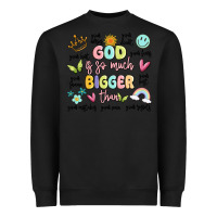 Black god is so much bigger than malia Heavyweight Sweatshirt - MaliasSmallBusiness