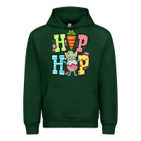 Forest Green Easter hip hop gnome Urban Hoodie - OliviaCreatesArt