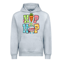 Heather Grey Easter hip hop gnome Urban Hoodie - OliviaCreatesArt