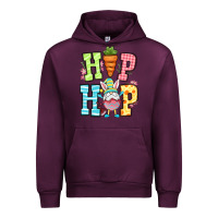 Mauve Wine Easter hip hop gnome Urban Hoodie - OliviaCreatesArt