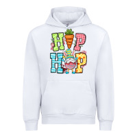 White Easter hip hop gnome Urban Hoodie - OliviaCreatesArt