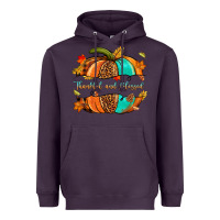 Plum pumpkin thankful and blessed Heavyweight Hoodie - NancyCooperArtShop