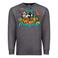 Charcoal Heather Hey Pumpkin Premium Sweatshirt - texasbilliewilder