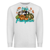 Oatmeal Heather Hey Pumpkin Premium Sweatshirt - texasbilliewilder