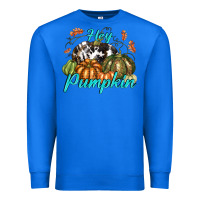 True Royal Hey Pumpkin Premium Sweatshirt - texasbilliewilder
