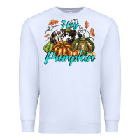 White Hey Pumpkin Premium Sweatshirt - texasbilliewilder