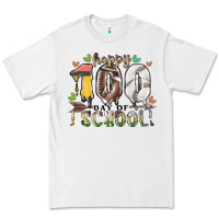 White happy 100 day of school american football baseball Premium Tee - RacoonDesign
