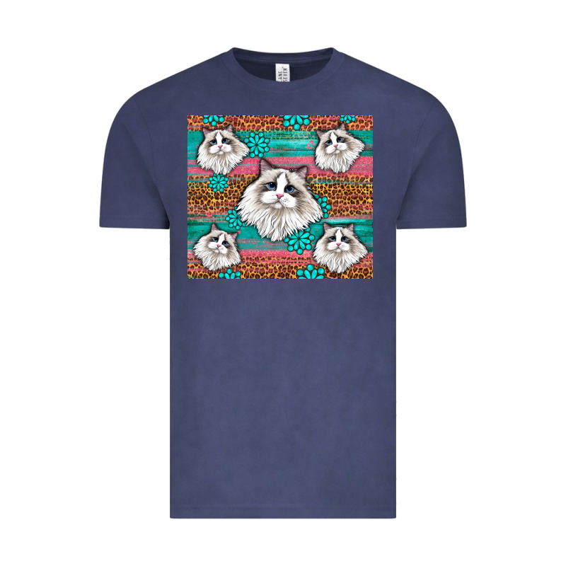 Western Ragdoll Cat Vintage Tee by LillyAllenDesigns | Teevron