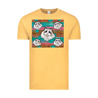 Vintage Mustard Western Ragdoll Cat Vintage Tee - LillyAllenDesigns