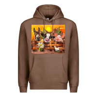 Chestnut farm animal Premium Hoodie - TumblerDesignByShophia