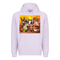 Lilac farm animal Premium Hoodie - TumblerDesignByShophia