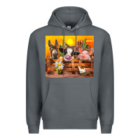 Rock farm animal Premium Hoodie - TumblerDesignByShophia