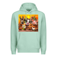 Seafoam farm animal Premium Hoodie - TumblerDesignByShophia