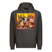 Smoke farm animal Premium Hoodie - TumblerDesignByShophia