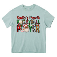 Arona afro santa's favorite volleyball player for christ Heavy Core Tee - FaDigitalArtStudio
