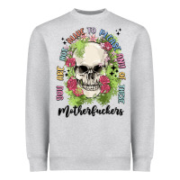 Heather Grey not alive to please Heavyweight Sweatshirt - MaliasSmallBusiness