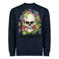 Navy not alive to please Heavyweight Sweatshirt - MaliasSmallBusiness