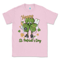 Bubblegum Pink happy st. patrick's day Classic Tee - MaliasSmallBusiness