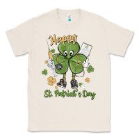 Natural happy st. patrick's day Classic Tee - MaliasSmallBusiness
