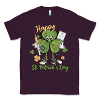 Plum happy st. patrick's day Classic Tee - MaliasSmallBusiness
