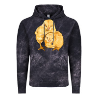 Cloud Black chicks Vintage Hoodie - Artiststas