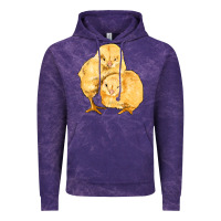 Cloud Purple chicks Vintage Hoodie - Artiststas