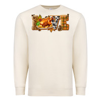 Sandshell Love with Turkey Premium Sweatshirt - texasbilliewilder