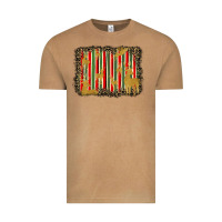 Vintage Camel christmas reindeers leopard background Vintage Tee - BarkalooDesign