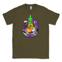 Army Green horseshoe halloween Classic Tee - AdoDesignShop