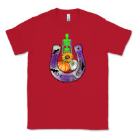 Red horseshoe halloween Classic Tee - AdoDesignShop