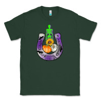 Sports Green horseshoe halloween Classic Tee - AdoDesignShop