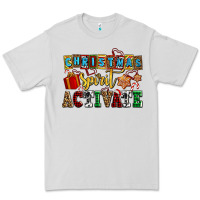 Dove Grey christmas spirit activate Premium Tee - AdoDesignShop