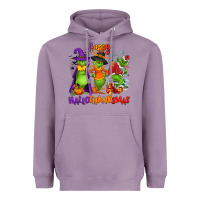 Lavender Happy Hallothanksmas Heavyweight Hoodie - NancyCooperArtShop